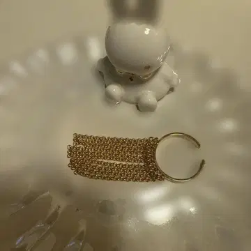 ear papillonner 이아파피요네 골드 체인 이어커프