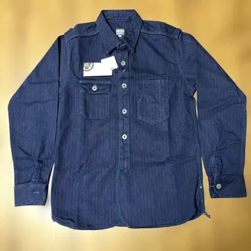 모모타로 진 긴팔 데님 셔츠 38 사이즈