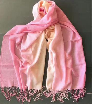 미사용품 대형 캐시미어 스톨