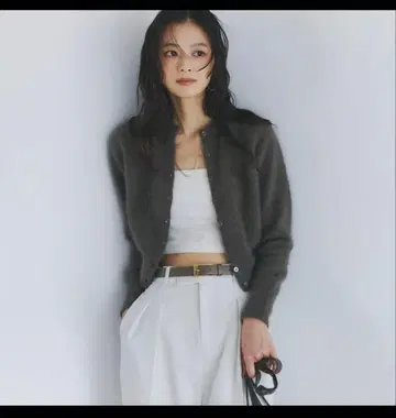 anuans 라쿤폭스 숏 가디건