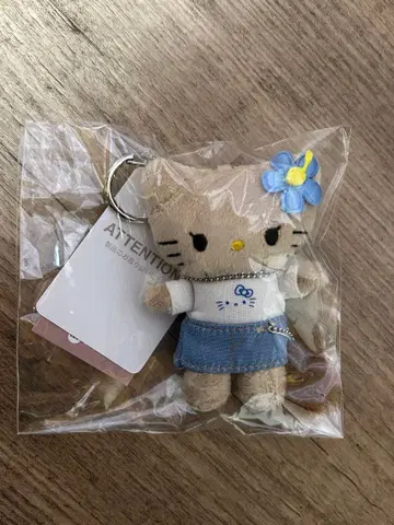 LOWRYSFARM Me% 일광화상 키티 갸루 블루 토이 키링