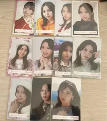 사쿠라자카46 코바야시 유이 브로마이드 11컴프 세트