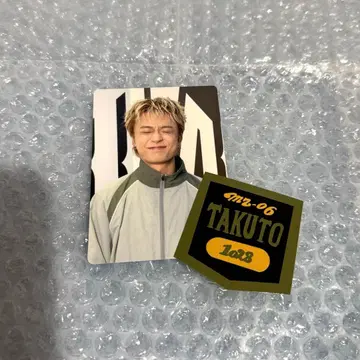 마제베야 포토 카드 스티커 TAKUTO