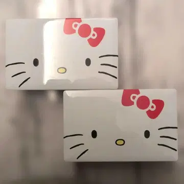 헬로키티 얼굴 디자인 2개 세트 쿠키