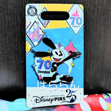 오즈왈드 핀 배지 캘리포니아 디즈니랜드 70주년 디즈니 스토어