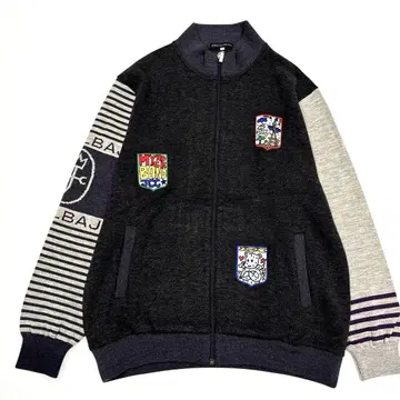 [ 새상품급/XL ] 까스텔바작 집업 니트 가디건 와펜