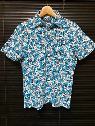 이시카와 료 모델 (새상품급) Callaway 꽃무늬 셔츠 LL 사이즈