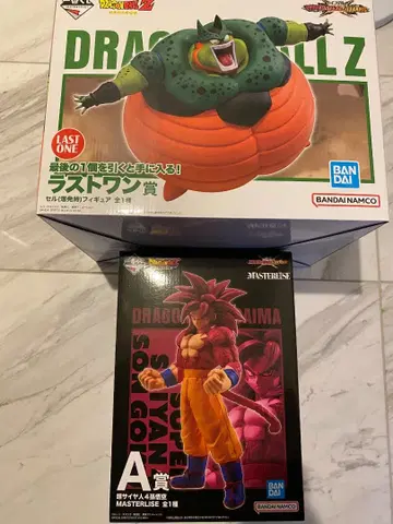 제일복권 드래곤볼 초사이어인 4 손오공 라스트 원 셀 피규어