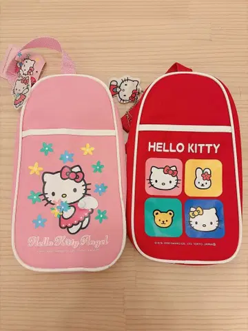레트로 산리오 캐릭터 헬로 키티 신발 케이스 실내화
