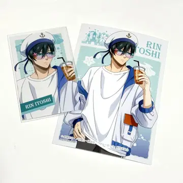 블루 록 테마파크 특전 브로마이드 트레이딩 카드 이토시 린