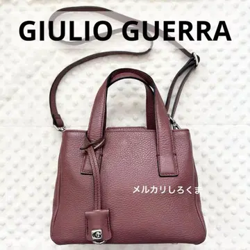GIULIO GUERRA 줄리오 게라 숄더백 2way 천연 가죽