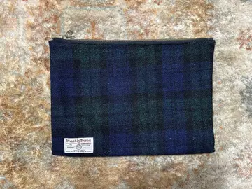 Harris Tweed SHIPS JET BLUE 쉽스 클러치백