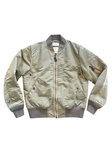 HYKE MA-1 자켓 M 올리브 고급