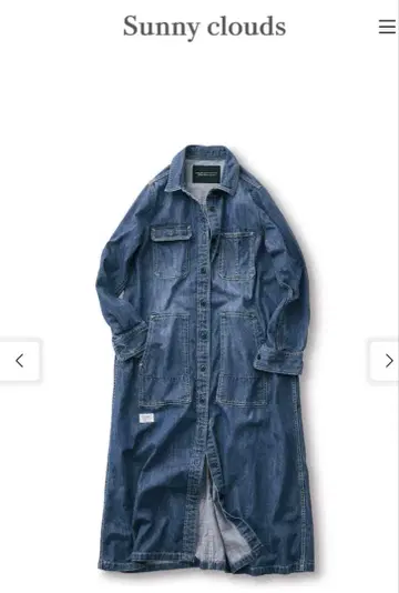 써니클라우드 워크 데님 자켓 피스