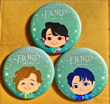 Mrs. GREEN APPLE FJORD 캔뱃지 컴플리트