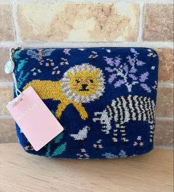 새상품 러브러리 바이 페이러 애니멀 포레스트 파우치 L