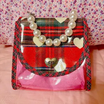 [ 하자품 ] HEIHEI 헤이헤이 비닐 백 레드