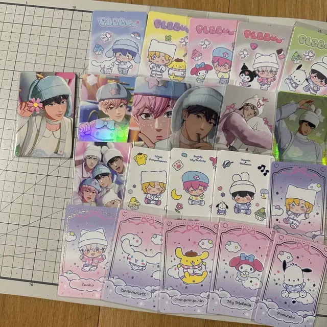 플레이브 뿌우 포카앨범 유니버셜 위버스 미공포 미개봉 세트 일괄