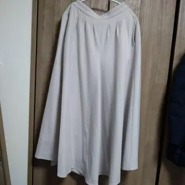 마리 인형 핑크 베이지 롱 가우초 팬츠