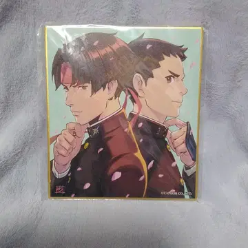 대역전재판1&2 이캡콤 한정판 [카즈야] 그려내린 미니 색지