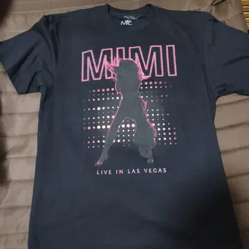 머라이어 캐리 2025 내한 투어 MIMI 그래픽 티셔츠 L 사이즈