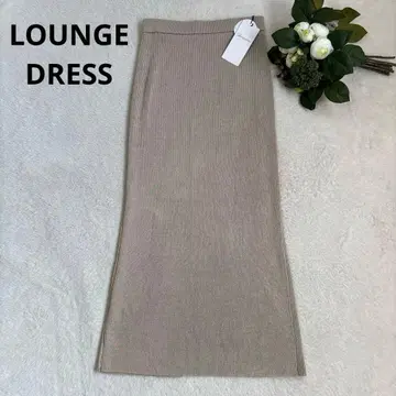 [택 포함 새상품] 라운지 드레스 워셔블 롱 타이트 스커트
