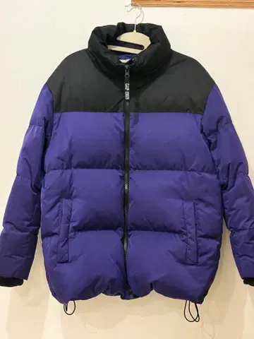 GAP 보라색 블랙 다운 자켓 XL