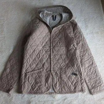 LAVENHAM 베이지 퀼팅 자켓