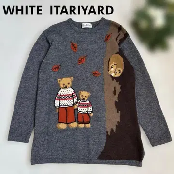 WHITE ITARIYARD 화이트 이탈리아드 스웨터 니트