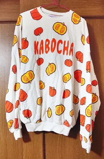 PUNYUS 푸뉴즈 트레이닝복 호박 맨투맨 빅 사이즈 중고품