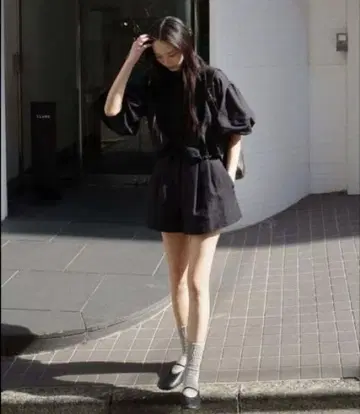 CLANE DAD SHORT PANTS black1