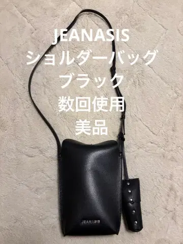 JEANASIS 블랙 숄더백
