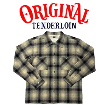 텐더 로인 옴브레 체크 셔츠