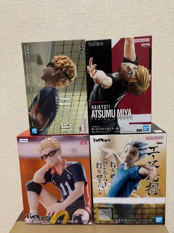 하이큐!! 피규어 묶음 판매 4체 세트