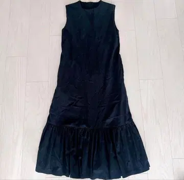 birthday bash 페플럼 린넨 원피스