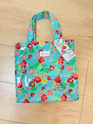 Harrods 꽃무늬 토트백 S