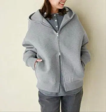 [새상품급] JOURNALSTANDARDrelume 후디 블루종 그레이