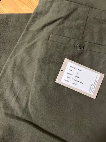 새상품급 YAECA CHINO PANTS TUCK STRAIGHT