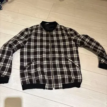 1LDK 체크 무늬 캐주얼 자켓