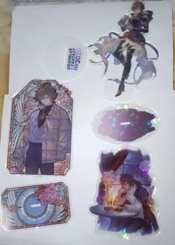 그랑블루 판타지 샌달폰 아크릴 스탠드 묶음 판매