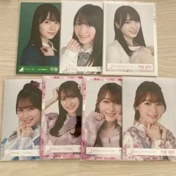 사쿠라자카46 케야키자카46 모리야 레이나 브로마이드 7컴프 세트