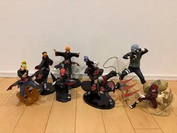 나루토 피규어 8개 세트 (개봉 완료, 박스 없음)