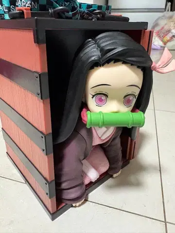 USJ 팝콘 통 네즈코 피규어 새상품급 중 미사용