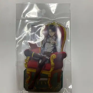 진격의 거인 아크릴 스탠드 리바이 옥좌ver.