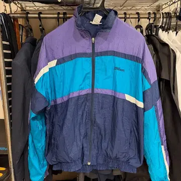 80s 90s 빈티지 Wilson Advantage 나일론 자켓