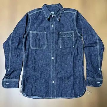 Momotaro Jeans 데님 셔츠 38