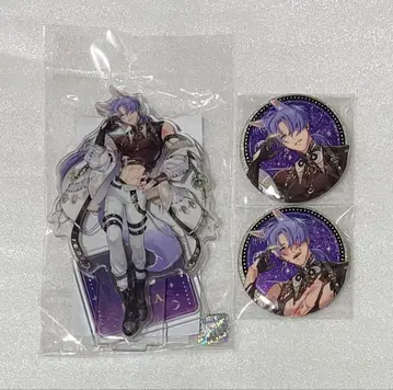 NU:카니발 흘러가는 쌍월 요염한 밤의 연회 캔뱃지 아크릴 스탠드 쿠야