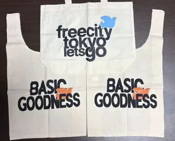 FREE CITY 에코백 3개 세트
