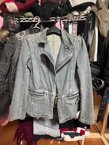 00s 데님 자켓