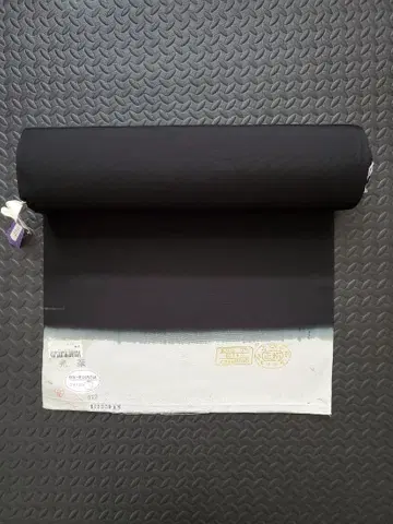 블랙 기모노 옷감 맞춤 교토 염색 실크 100%